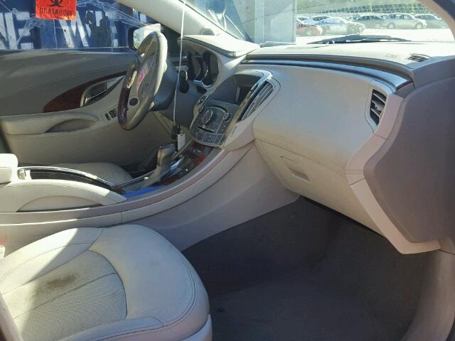 1G4GE5GV5AF136732 - 2010 BUICK LACROSSE BURGUNDY photo 5