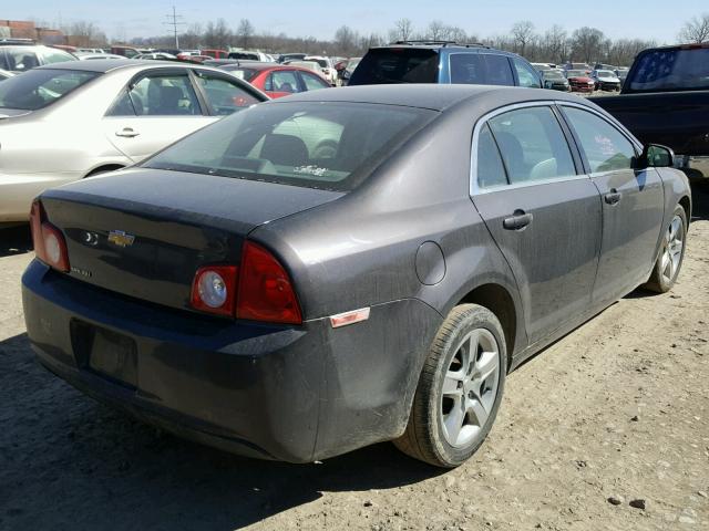 1G1ZA5E16BF291812 - 2011 CHEVROLET MALIBU LS ნაცრისფერი ფოტო 4