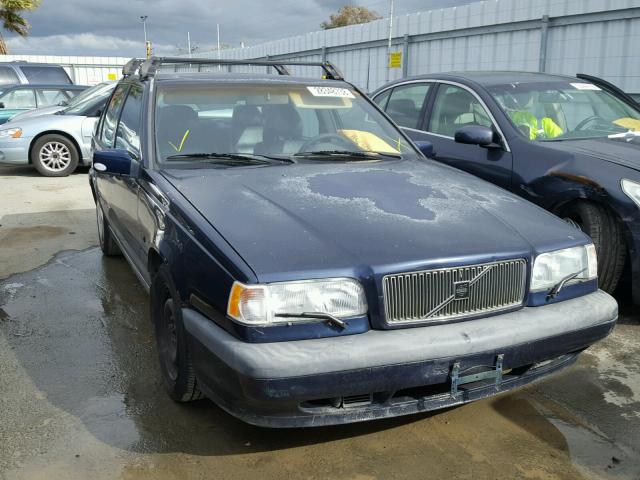 YV1LS5541V1388464 - 1997 VOLVO 850 BLUE photo 1