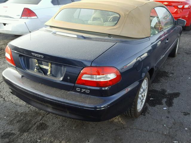 YV1NC62D64J048600 - 2004 VOLVO C70 Бежевый фото 4