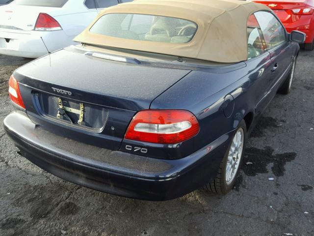 YV1NC62D64J048600 - 2004 VOLVO C70 BEIGE photo 4