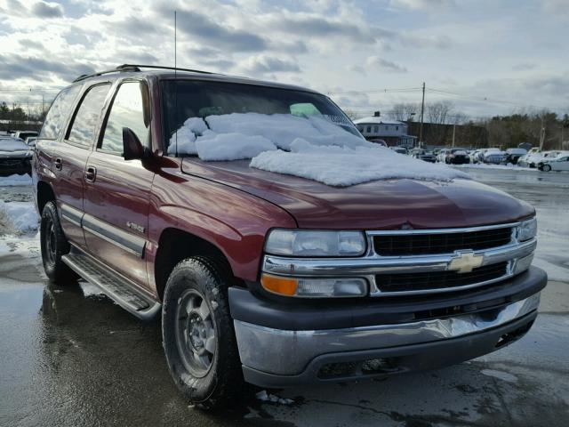 1GNEK13TX1J294439 - 2001 CHEVROLET TAHOE K150 RED photo 1