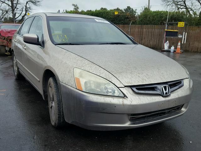 1HGCM56744A173394 - 2004 HONDA ACCORD EX GOLD photo 1