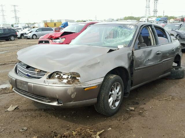 1G1NE52JXY6332328 - 2000 CHEVROLET MALIBU LS TAN photo 2