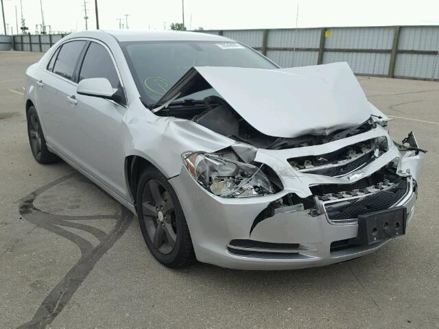 1G1ZC5E14BF374195 - 2011 CHEVROLET MALIBU 1LT SILVER photo 1