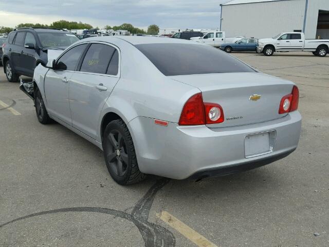 1G1ZC5E14BF374195 - 2011 CHEVROLET MALIBU 1LT SILVER photo 3