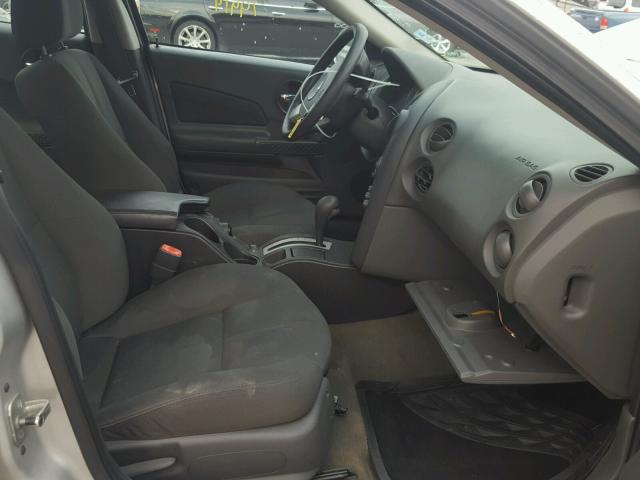 2G2WP522741280323 - 2004 PONTIAC GRAND PRIX SILVER photo 5