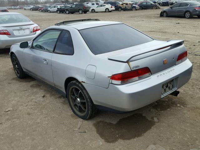 JHMBB61441C007846 - 2001 HONDA PRELUDE SILVER photo 3