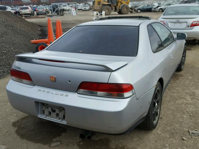 JHMBB61441C007846 - 2001 HONDA PRELUDE SILVER photo 4