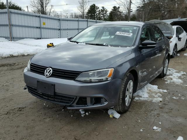 3VW2K7AJ0EM256000 - 2014 VOLKSWAGEN JETTA BASE 石墨色 照片 2