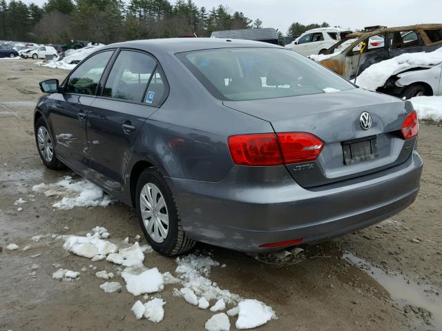 3VW2K7AJ0EM256000 - 2014 VOLKSWAGEN JETTA BASE 石墨色 照片 3