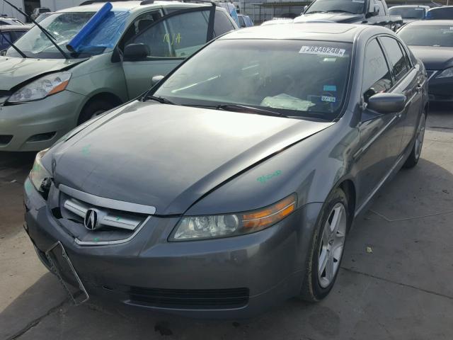 19UUA662X5A065404 - 2005 ACURA TL GRAY photo 2