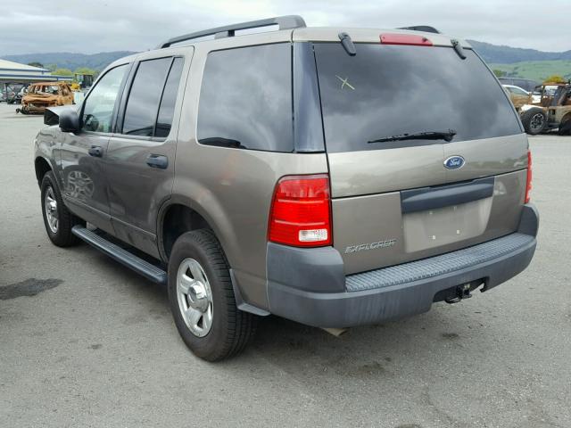 1FMZU62K73UC61843 - 2003 FORD EXPLORER X BROWN photo 3