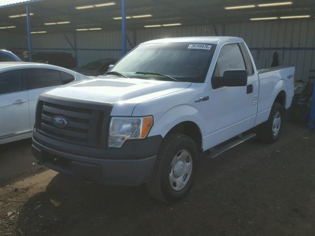 1FTRF148X9KC23594 - 2009 FORD F150 WHITE photo 2