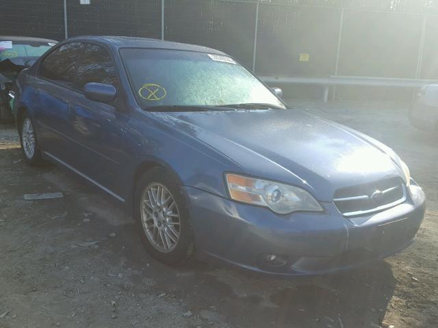 4S3BL626967211637 - 2006 SUBARU LEGACY 2.5 BLUE photo 1