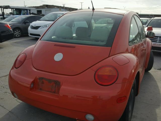 3VWBK21C63M427415 - 2003 VOLKSWAGEN NEW BEETLE 橙色 照片 4