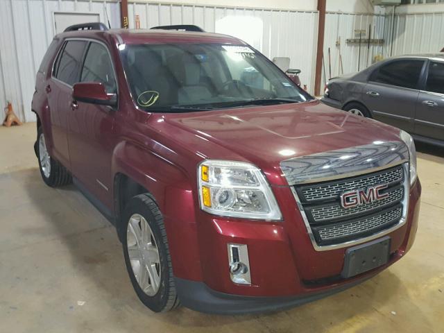 2CTFLUE59B6268461 - 2011 GMC TERRAIN SL MAROON photo 1