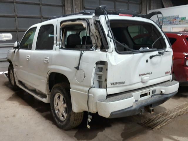 1GKEK63UX4J282623 - 2004 GMC YUKON DENA WHITE photo 3