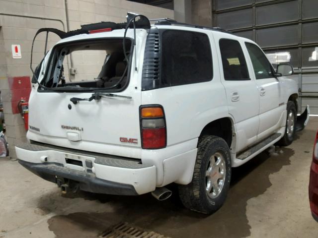 1GKEK63UX4J282623 - 2004 GMC YUKON DENA WHITE photo 4