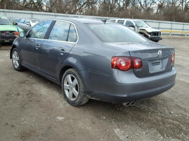 3VWRZ71K98M080913 - 2008 VOLKSWAGEN JETTA SE GRAY photo 3