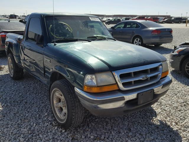 1FTYR10C0WPA67965 - 1998 FORD RANGER GREEN photo 1