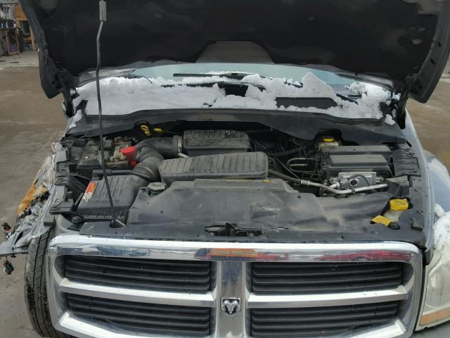 1D4HB48N66F148750 - 2006 DODGE DURANGO SL GRAY photo 7