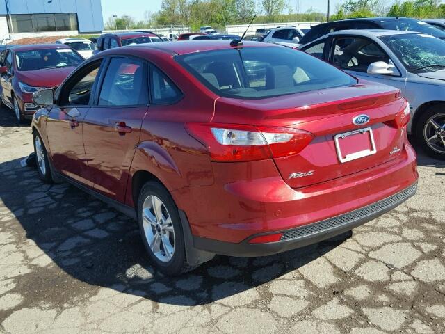 1FADP3F26DL295462 - 2013 FORD FOCUS SE RED photo 3