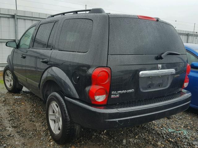 1D4HD48N76F152946 - 2006 DODGE DURANGO SL BLACK photo 3