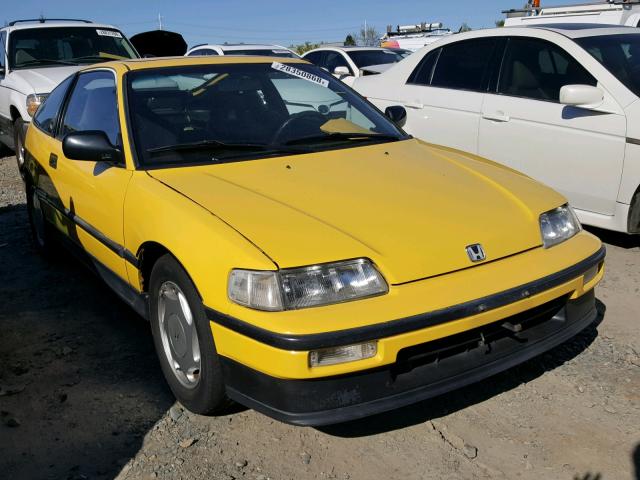 JHMED9369JS007645 - 1988 HONDA CIVIC 1500 YELLOW photo 1