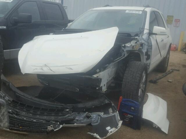 1GKKRRKD5EJ116321 - 2014 GMC ACADIA SLT თეთრი ფოტო 2