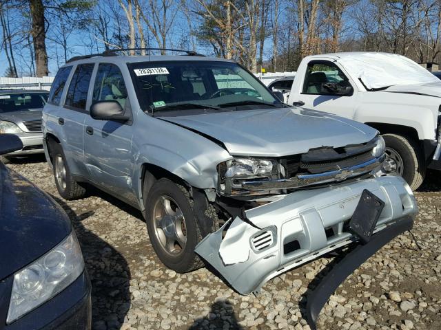 1GNDT13SX82254706 - 2008 CHEVROLET TRAILBLAZE SILVER photo 1