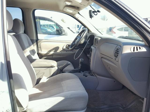 1GNDT13SX82254706 - 2008 CHEVROLET TRAILBLAZE SILVER photo 5