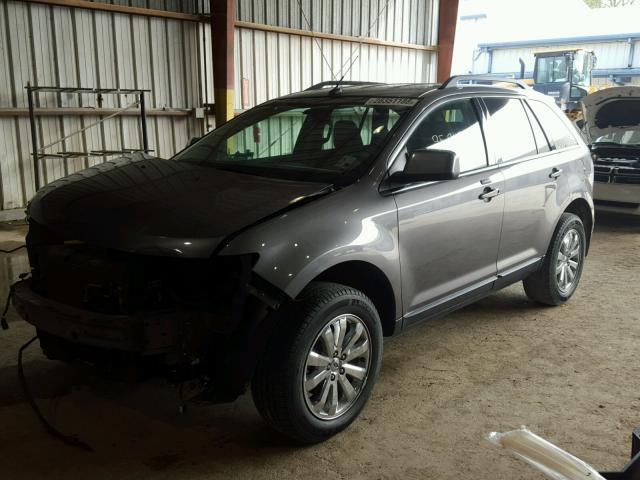 2FMDK3JC2ABA48908 - 2010 FORD EDGE SEL CHARCOAL photo 2