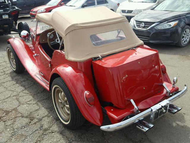 AZ147853 - 1949 KIT ROADSTER RED photo 3