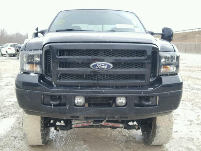 1FTWW31P87EA04252 - 2007 FORD F350 SRW S BLACK photo 9