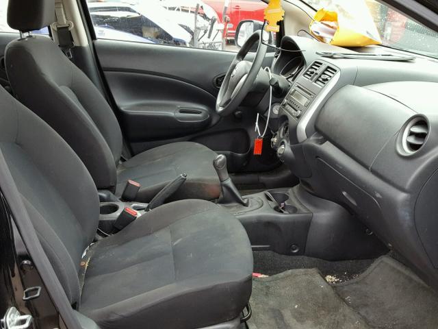 3N1CE2CP6EL411595 - 2014 NISSAN VERSA NOTE BLACK photo 5