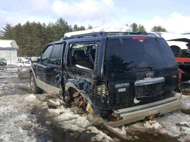 1FMFK18518LA53354 - 2008 FORD EXPEDITION BLACK photo 3