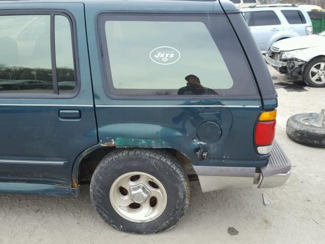 1FMDU32P0VUA58820 - 1997 FORD EXPLORER GREEN photo 9