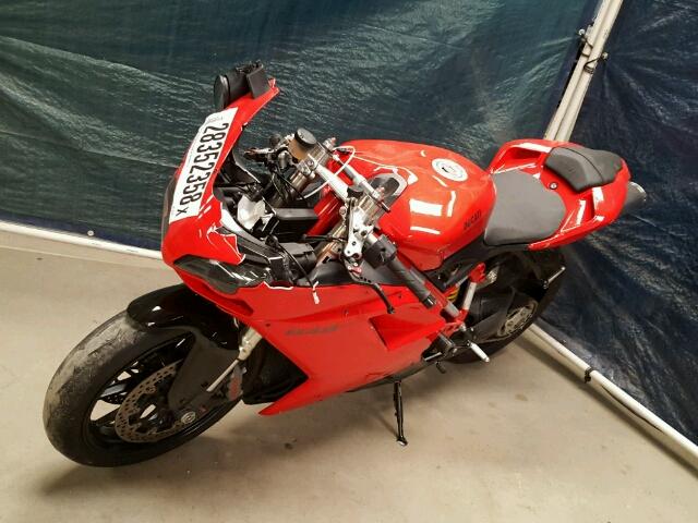 ZDM1XBMV8CB021208 - 2012 DUCATI SUPERBIKE RED photo 2