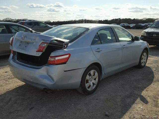 JTNBE46K673099387 - 2007 TOYOTA CAMRY NEW BLUE photo 4