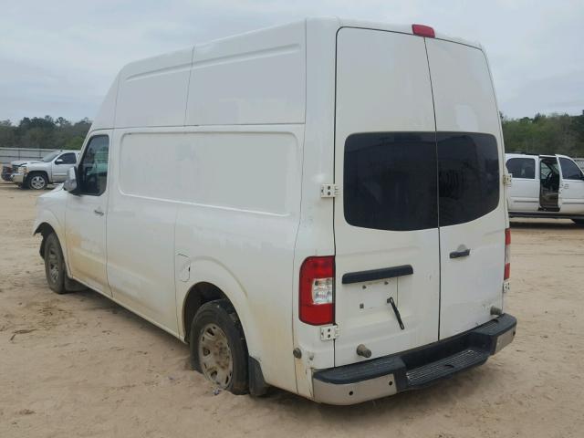 1N6AF0LY4CN101308 - 2012 NISSAN NV 2500 WHITE photo 3