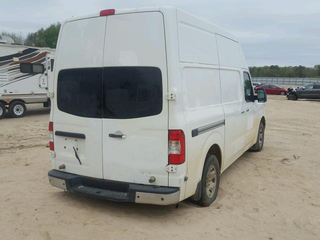 1N6AF0LY4CN101308 - 2012 NISSAN NV 2500 WHITE photo 4