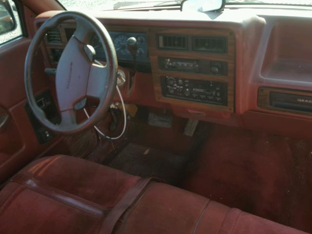 1B7FL26YXNS586941 - 1992 DODGE DAKOTA RED photo 9