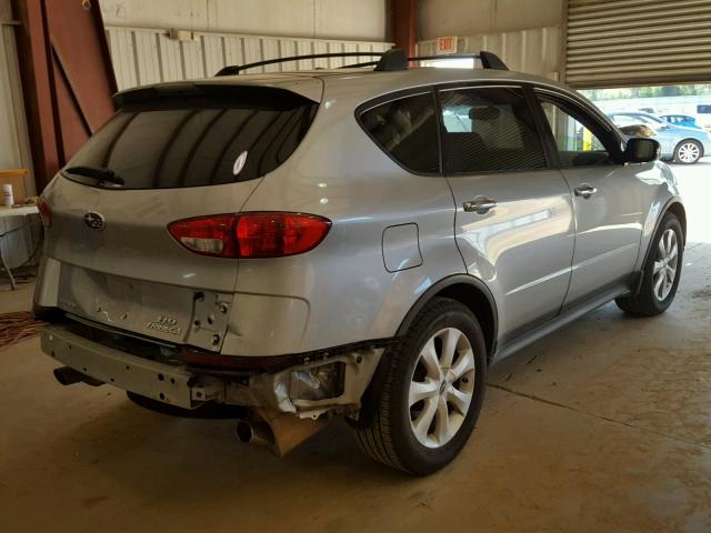 4S4WX82DX74405477 - 2007 SUBARU B9 TRIBECA SILVER photo 4