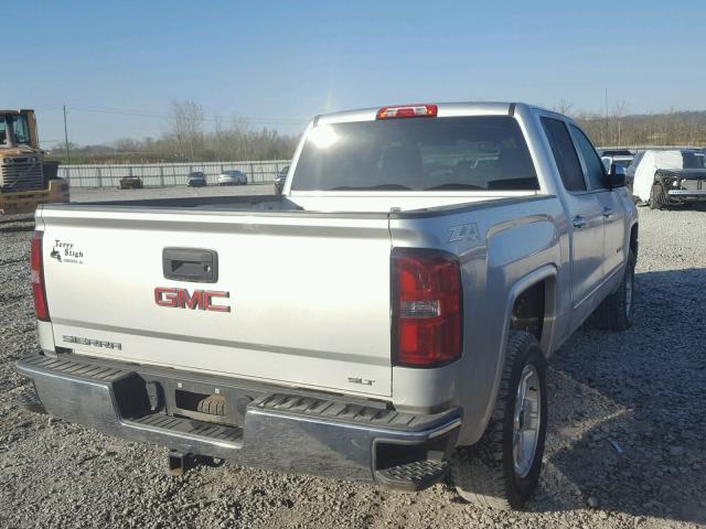 3GTU2VEC6FG405859 - 2015 GMC SIERRA K15 SILVER photo 4