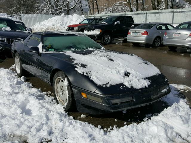 1G1YY23P6N5114328 - 1992 CHEVROLET CORVETTE BLACK photo 1