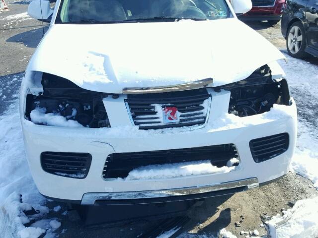 5GZCZ33Z77S827697 - 2007 SATURN VUE HYBRID WHITE photo 9