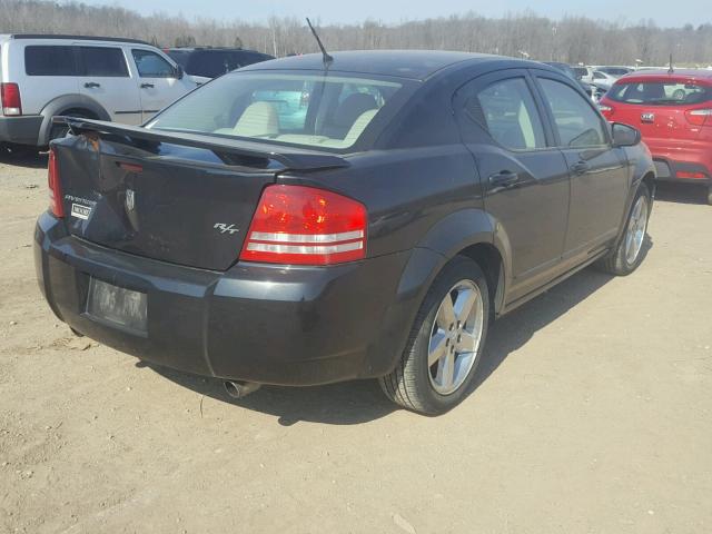 1B3LC76M48N588024 - 2008 DODGE AVENGER R/ BLACK photo 4