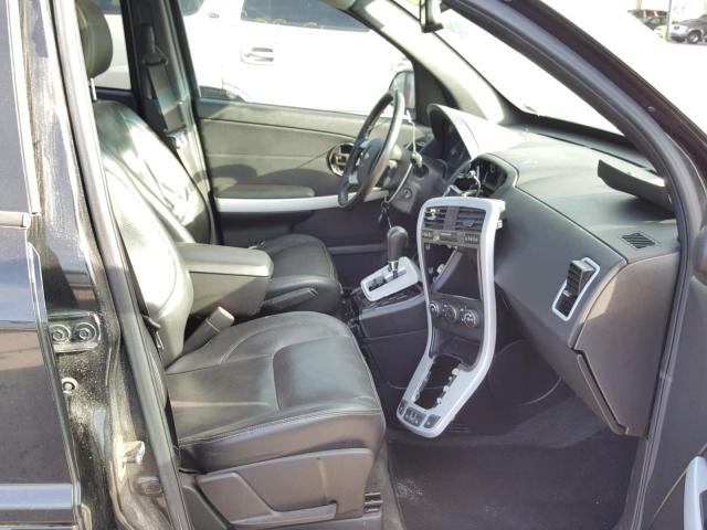 2CNDL737186025854 - 2008 CHEVROLET EQUINOX SP BLACK photo 5