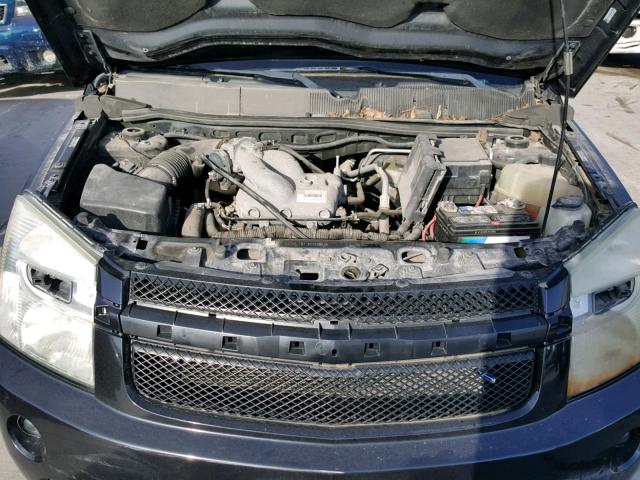 2CNDL737186025854 - 2008 CHEVROLET EQUINOX SP BLACK photo 7